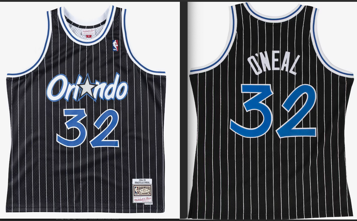 2025 Men NBA Orlando Magic #32 O Neal black jersey